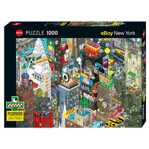 Heye Jigsaws Eboy - New York Quest (1000pc) Heye