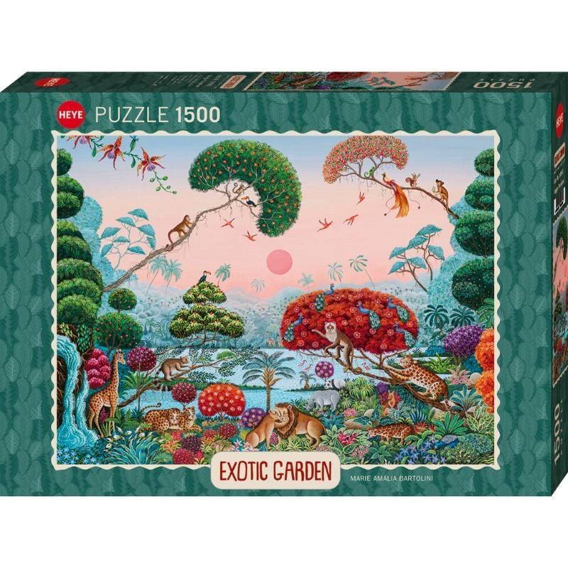Heye Jigsaws Exotic Garden - Jungle (1500pc) Heye