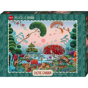 Heye Jigsaws Exotic Garden - Jungle (1500pc) Heye