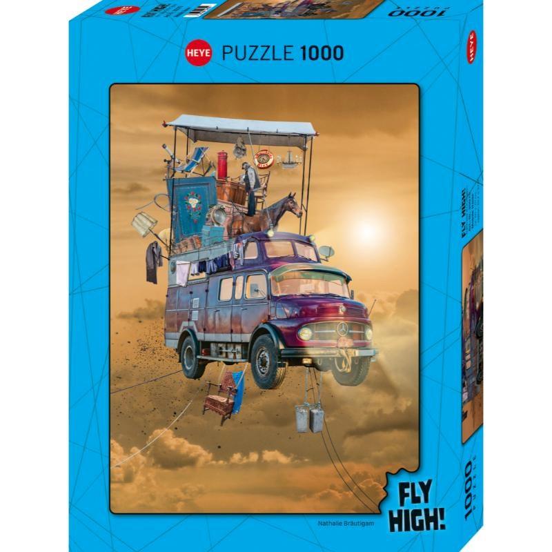 Heye Jigsaws Fly High - Mobile House (1000pc) Heye