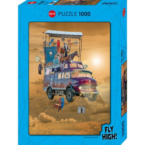 Heye Jigsaws Fly High - Mobile House (1000pc) Heye