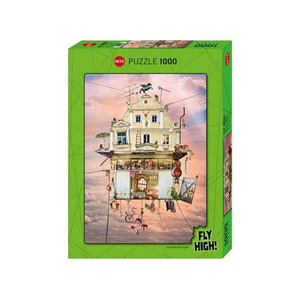 Heye Jigsaws Fly High - Treasure House (1000pc) Heye
