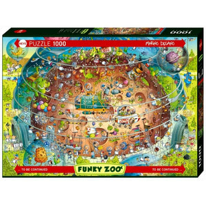 Heye Jigsaws Funky Zoo - Cosmic Habitat (1000pc) Heye