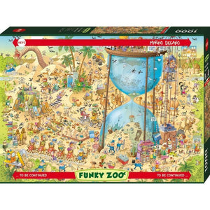 Heye Jigsaws Funky Zoo - Desert Habitat (1000pc) Heye