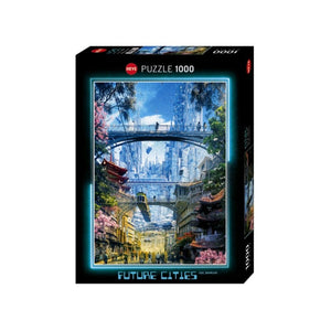 Heye Jigsaws Future Cities - Market District (1000pc) Heye