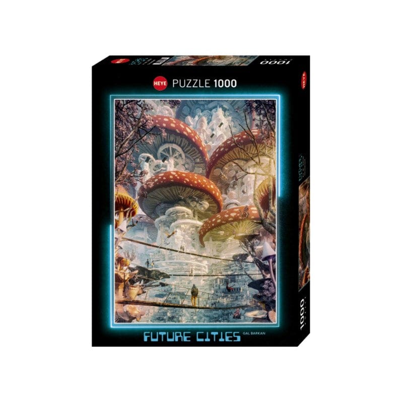 Heye Jigsaws Future Cities - Shroomland (1000pc) Heye