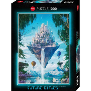 Heye Jigsaws Future Cities - Sky Isle (1000pc) Heye