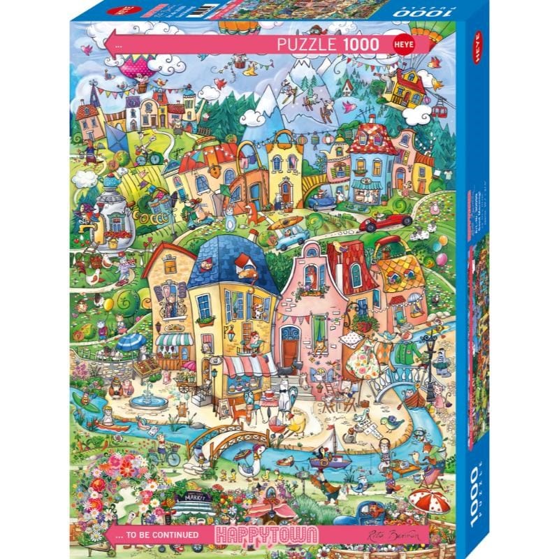 Heye Jigsaws Happytown - Good Morning (1000pcs) Heye