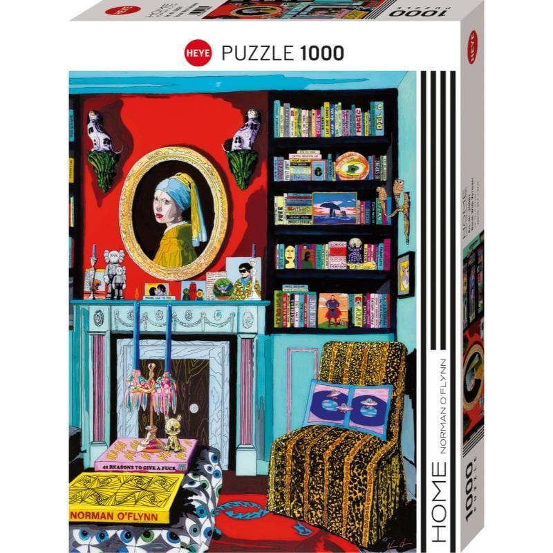 Heye Jigsaws Home - Room With Vermeer (1000pc) Heye