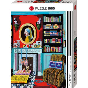 Heye Jigsaws Home - Room With Vermeer (1000pc) Heye