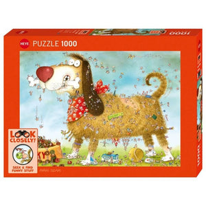 Heye Jigsaws Look Closely - At The Dog (1000pc) Heye