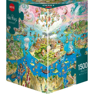 Heye Jigsaws Odyssey (1500pc Triangle Box) Heye