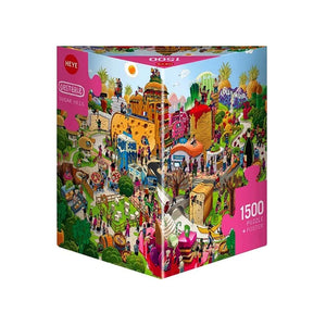 Heye Jigsaws Oesterle - Sugar Hills (1500pc Triangle Box) Heye