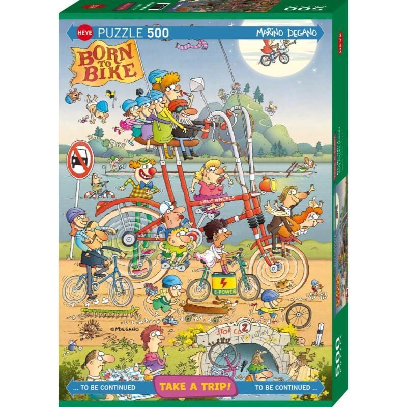 Heye Jigsaws Take a Trip - Degano (500pcs) Heye