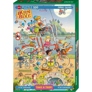 Heye Jigsaws Take a Trip - Degano (500pcs) Heye