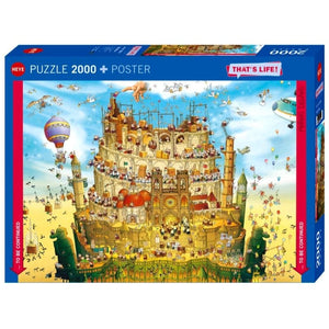 Heye Jigsaws Thats Life - High Above (2000pc) Heye