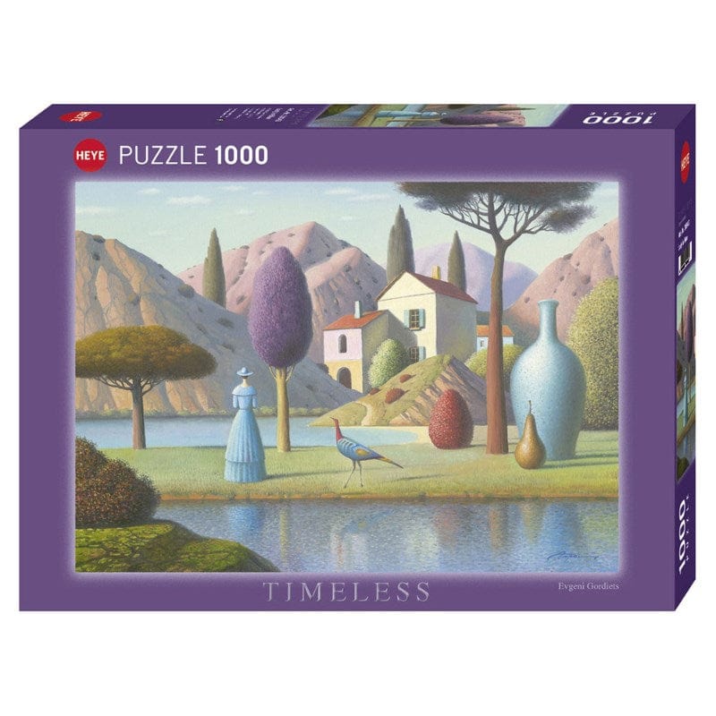 Heye Jigsaws Timeless - Lady In Blue (1000pc) Heye