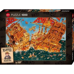 Heye Jigsaws Wanted - Diamond Dick (1000pc) Heye