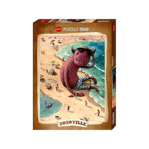 Heye Jigsaws Zozoville - Beach Boy (1500pc) Heye
