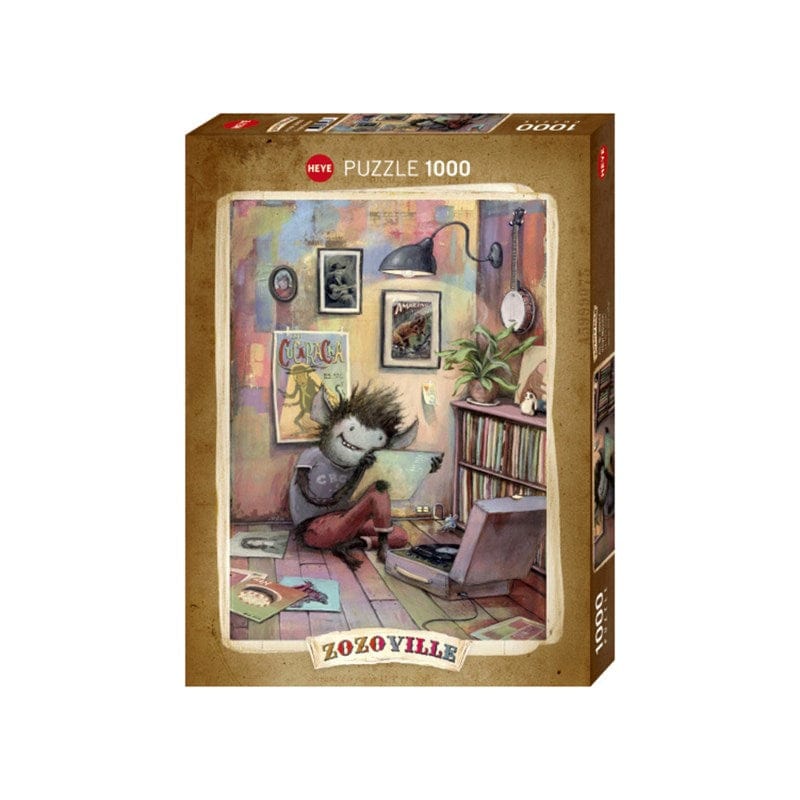 Heye Jigsaws Zozoville - Vinyl Monster (1000pc) Heye