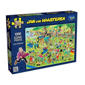 Holdson Jigsaws Dog Parkour - Jan Van Haasteren (1000pc)
