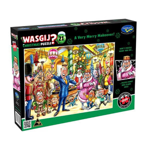 Holdson Jigsaws Wasgij? Christmas Puzzle 21 - A Very Merry Makeover (1000pc)