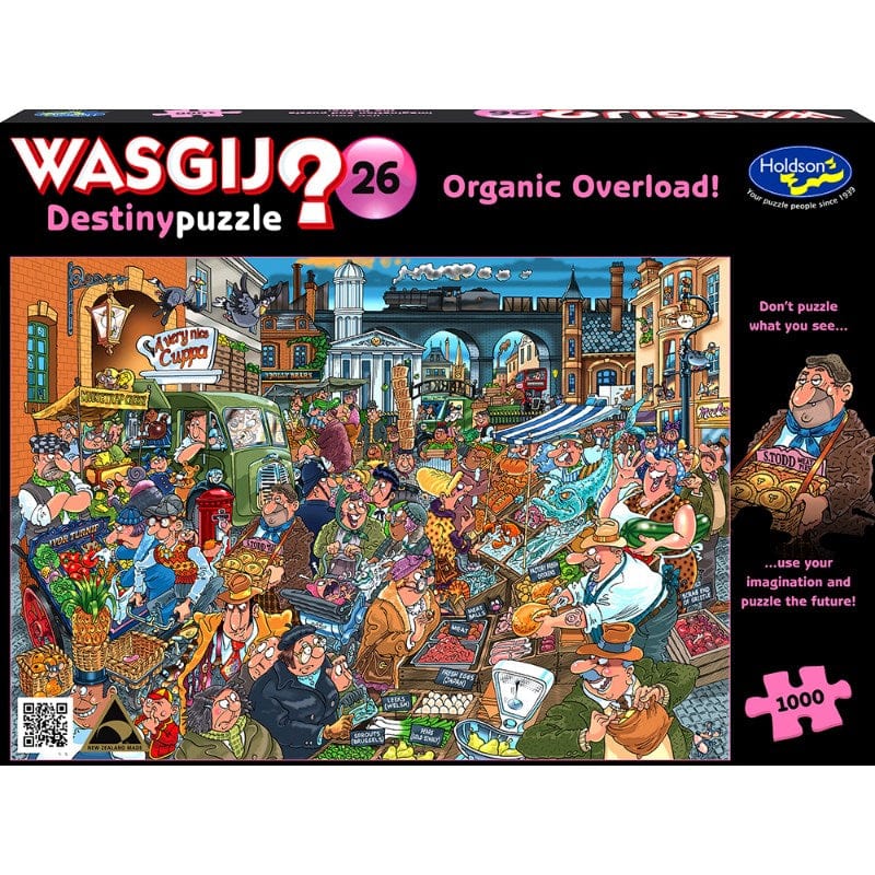 Holdson Jigsaws Wasgij? Destiny Puzzle 26 - Organic Overload! (1000pc)