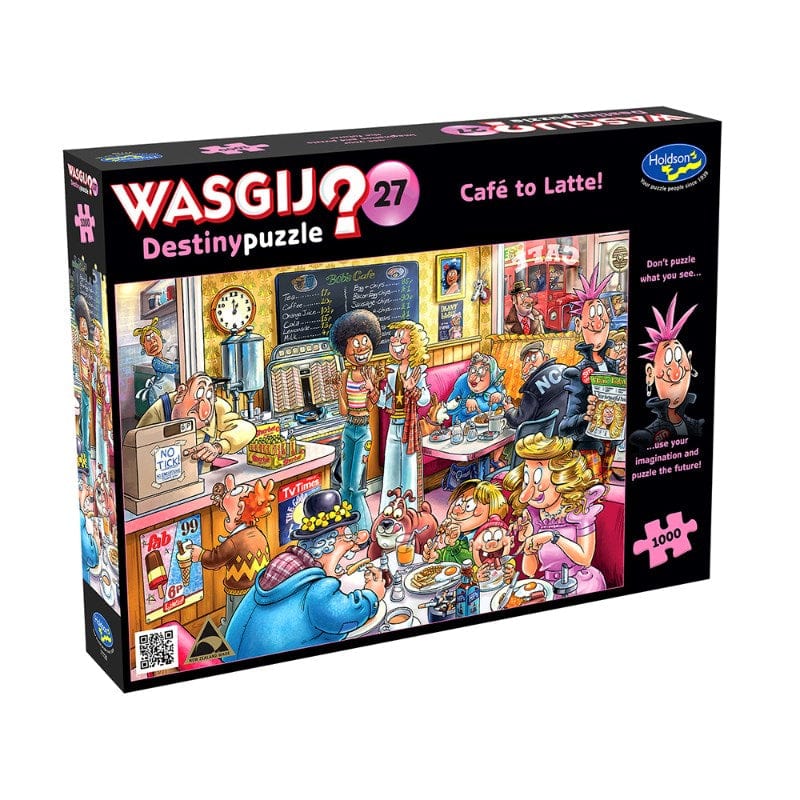 Holdson Jigsaws Wasgij? Destiny Puzzle 27 - Cafe Latte (1000pc)