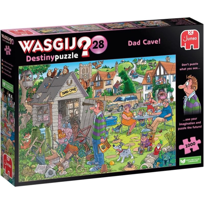 Holdson Jigsaws Wasgij? Destiny Puzzle 28 - Dad Cave (1000pc)