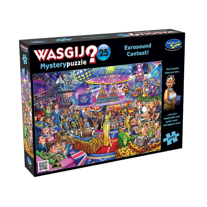 Wasgij? Mystery Puzzle 25 Eurosound! (1000pc)