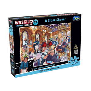 Holdson Jigsaws Wasgij? Mystery Puzzle 27 - Close Shave (1000pc)