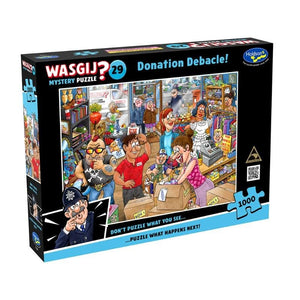 Holdson Jigsaws Wasgij? Mystery Puzzle 29 - Donation Debacle (1000pc)