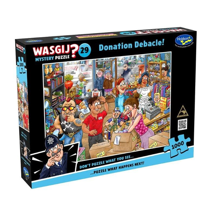 Wasgij? Mystery Puzzle 29 - Donation Debacle (1000pc)