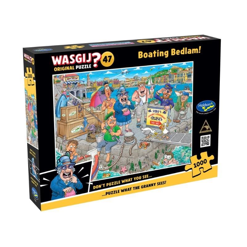 Holdson Jigsaws Wasgij? Original Puzzle 47 - Boating Bedlam (1000pc)