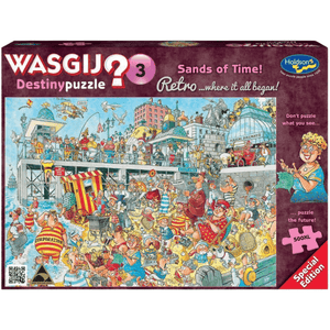 Holdson Jigsaws Wasgij? Retro Destiny Puzzle 3 - Sands OF Time (500pc XL)