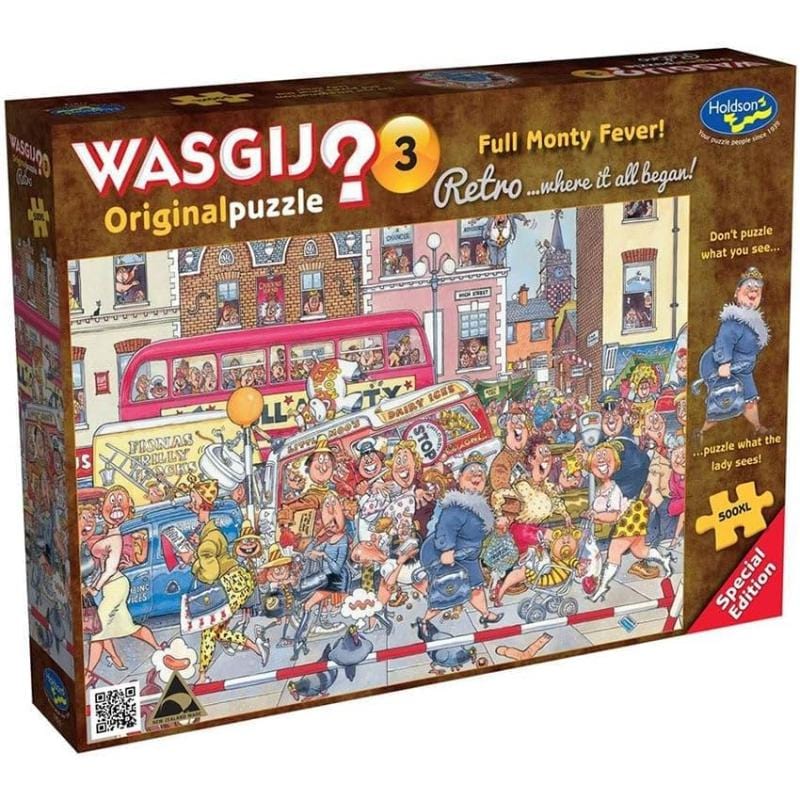 Holdson Jigsaws Wasgij? Retro Original 3 - Full Monty Fever (500xl pc)
