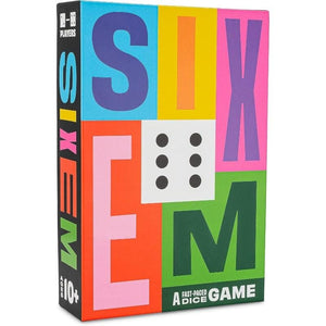 Hootenanny Games Board & Card Games Sixem - Dice Game