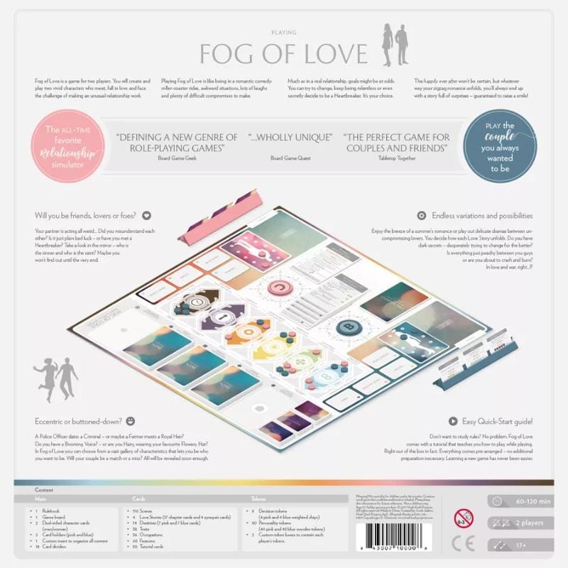 Hush Hush Projects Board & Card Games Fog of Love