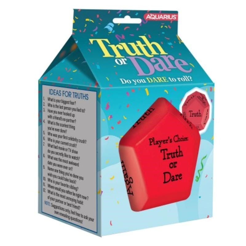 ICUP Inc Board & Card Games Truth or Dare Large Foam Dice