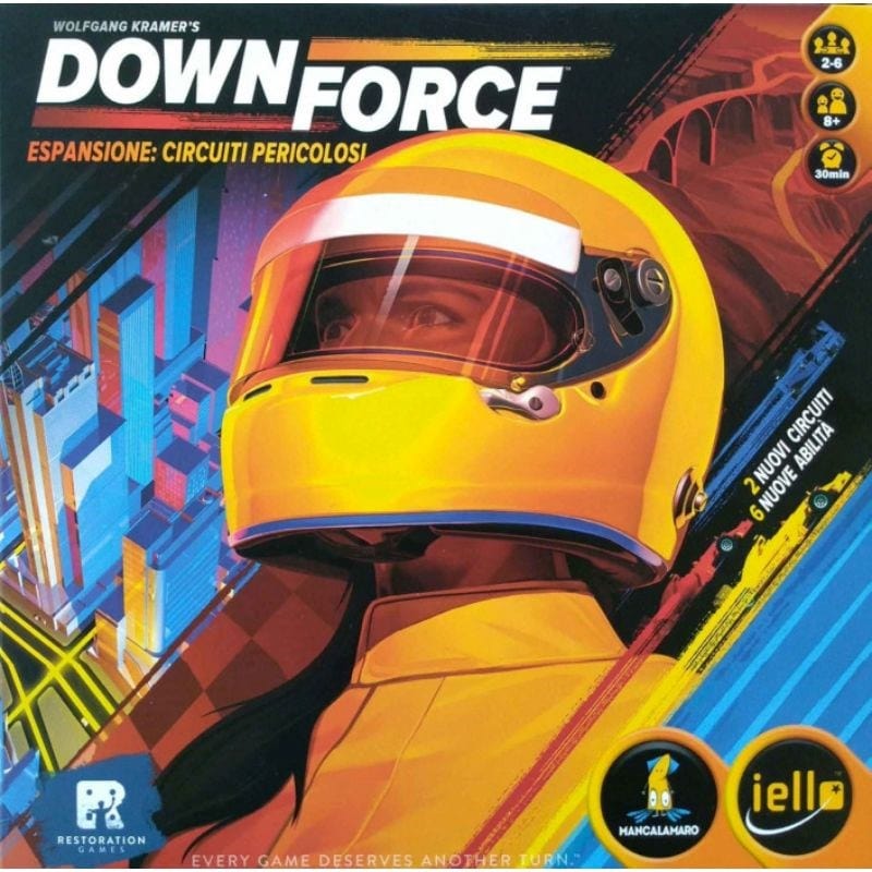 Iello Board & Card Games Downforce - Danger Circuit Expansion