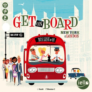 Iello Board & Card Games Get on Board - New York & London