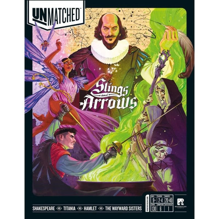 Unmatched - Sling and Arrows (Preorder - July 2024 Release)