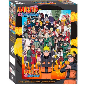 Impact Merch Jigsaws Naruto Shippuden - Cast (1000pc)