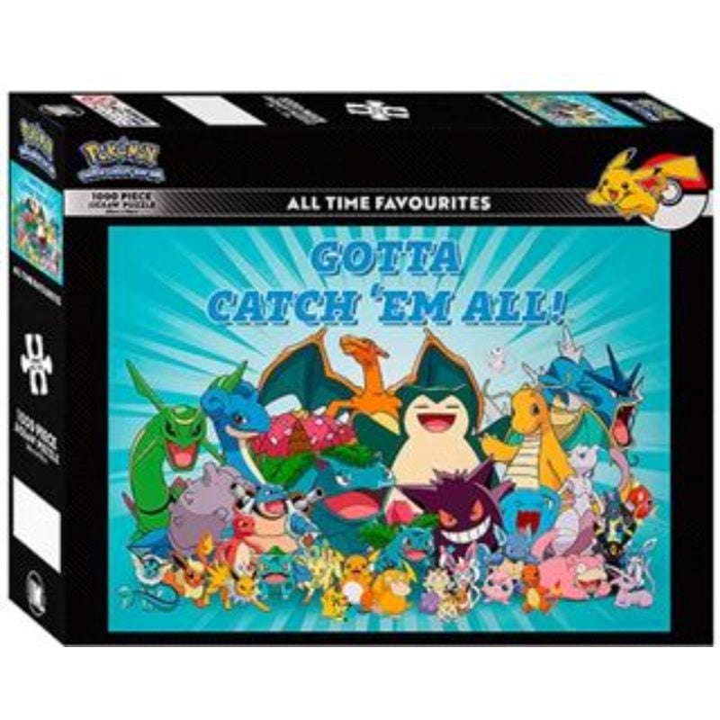 Impact Merch Jigsaws Pokemon - All Time Favourites - (1000pc)