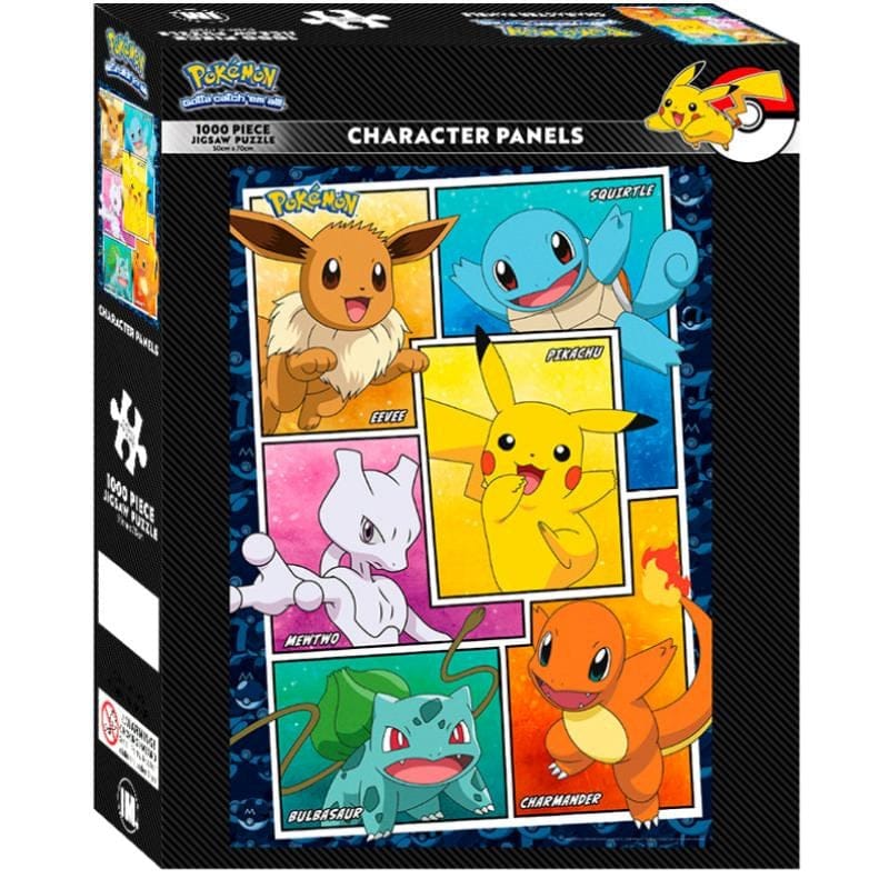 Impact Merch Jigsaws Pokemon - Character Panels Puzzle (1000pc) (Refresh)