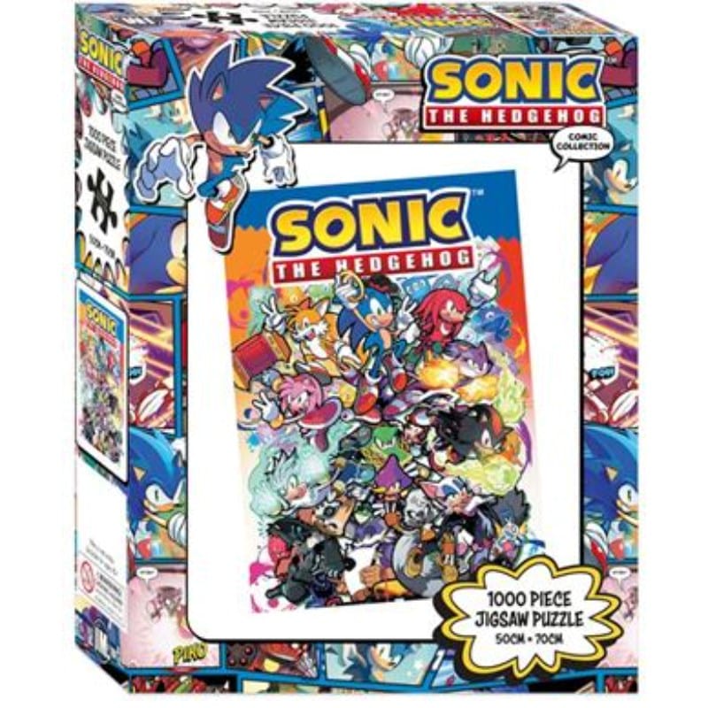 Impact Merch Jigsaws Sonic The Hedgehog - Comic Characters - (1000pc)