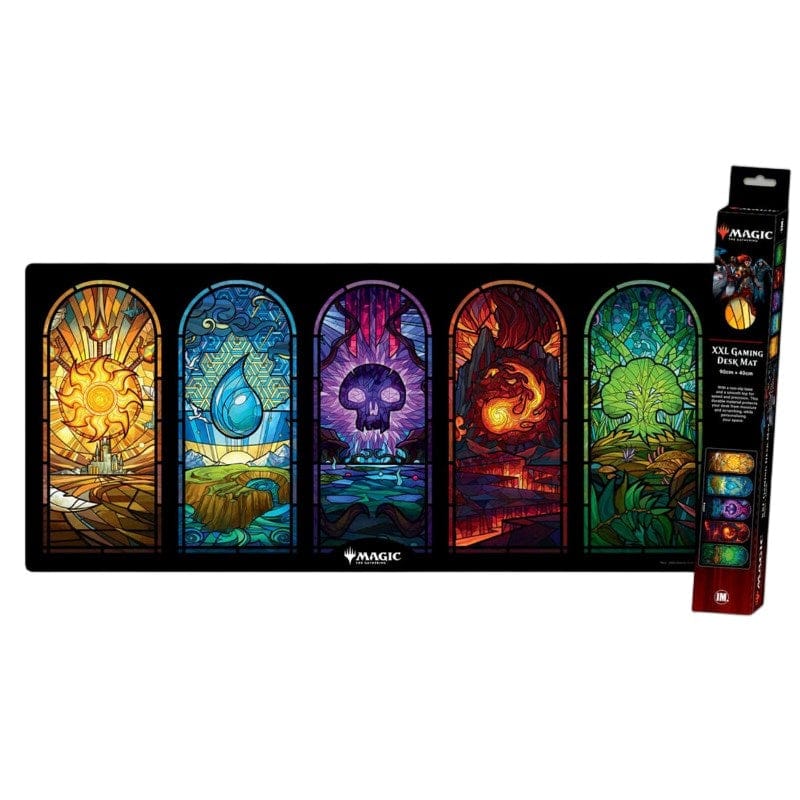 Impact Merch Trading Card Games Magic The Gathering - Stained Glass - XXL Gaming Mat