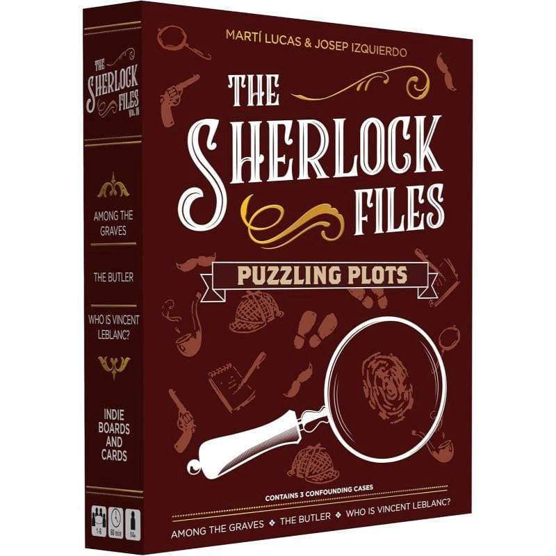 Indie Boards & Cards Board & Card Games The Sherlock Files Puzzling Plots