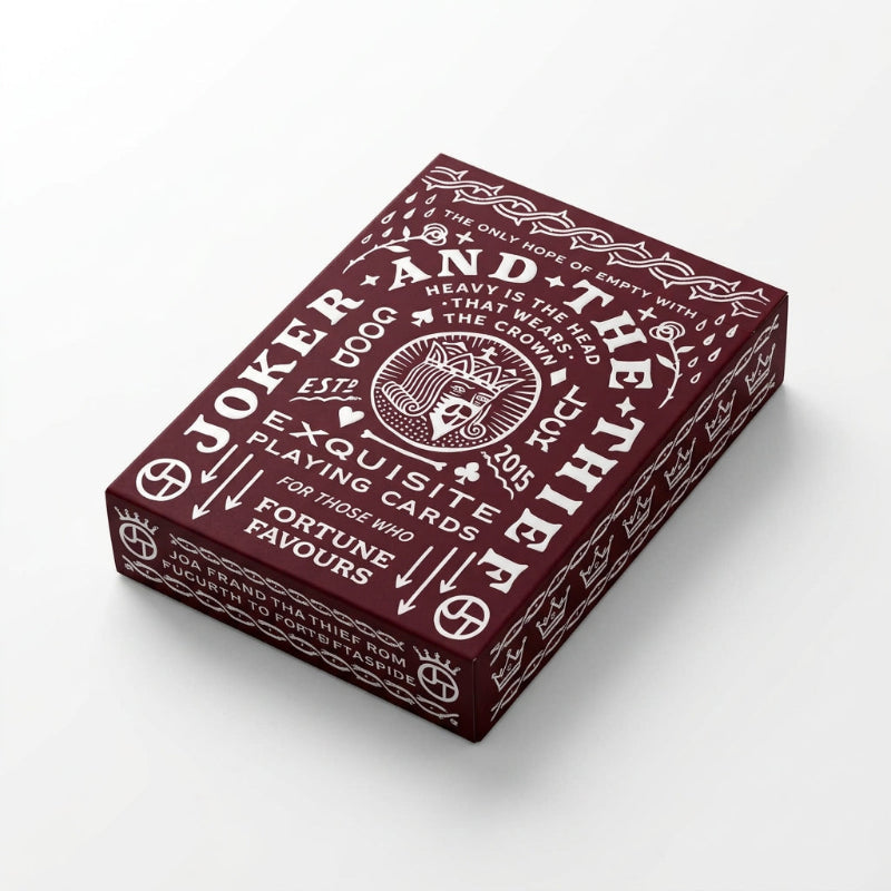 Joker & The Thief Playing Cards Playing Cards - Joker And The Thief - Crown Royal Purple Edition
