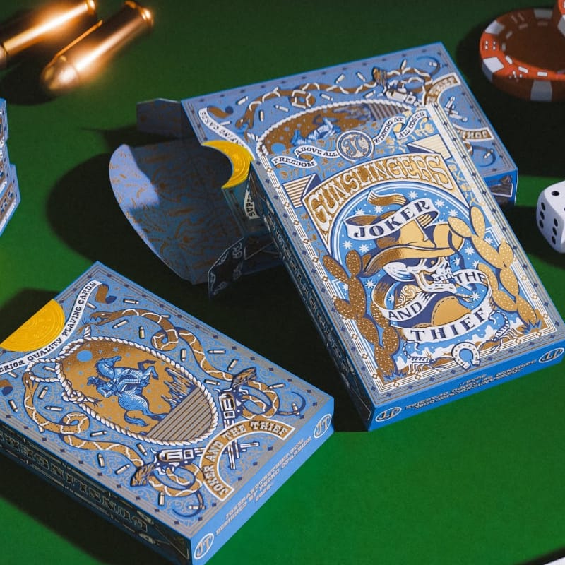 Joker & The Thief Playing Cards Playing Cards - Joker And The Thief - Gunslingers Outlaw